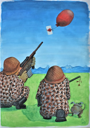 Russischer Spionageballon über Österreich